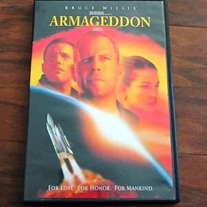 ARMAGEDDON on DVD Bruce Willis